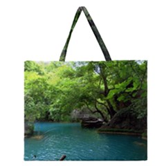 Backgrounds List Of Lake Background Beautiful Waterfalls Nature Zipper Large Tote Bag by Modern2018