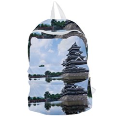 Beautiful Pagoda On Lake Nature Wallpaper Foldable Lightweight Backpack by Modern2018