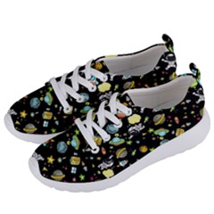 Space Pattern Women s Lightweight Sports Shoes by Valentinaart