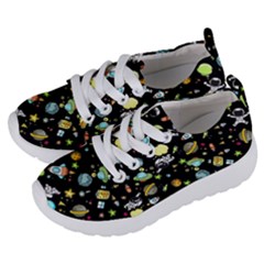 Space Pattern Kids  Lightweight Sports Shoes by Valentinaart