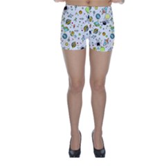 Space Pattern Skinny Shorts by Valentinaart