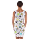 Space Pattern Wrap Front Bodycon Dress View2