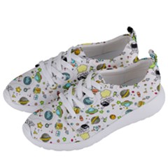 Space Pattern Women s Lightweight Sports Shoes by Valentinaart