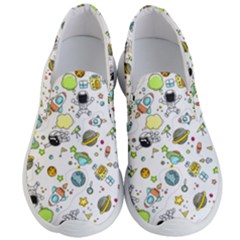 Space Pattern Men s Lightweight Slip Ons by Valentinaart