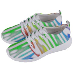 Genius Funny Typography Bright Rainbow Colors Men s Lightweight Sports Shoes by yoursparklingshop