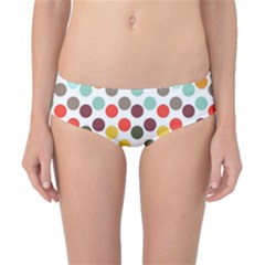 Dotted Pattern Background Classic Bikini Bottoms