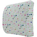 Dotted Pattern Background Full Colour Back Support Cushion View3