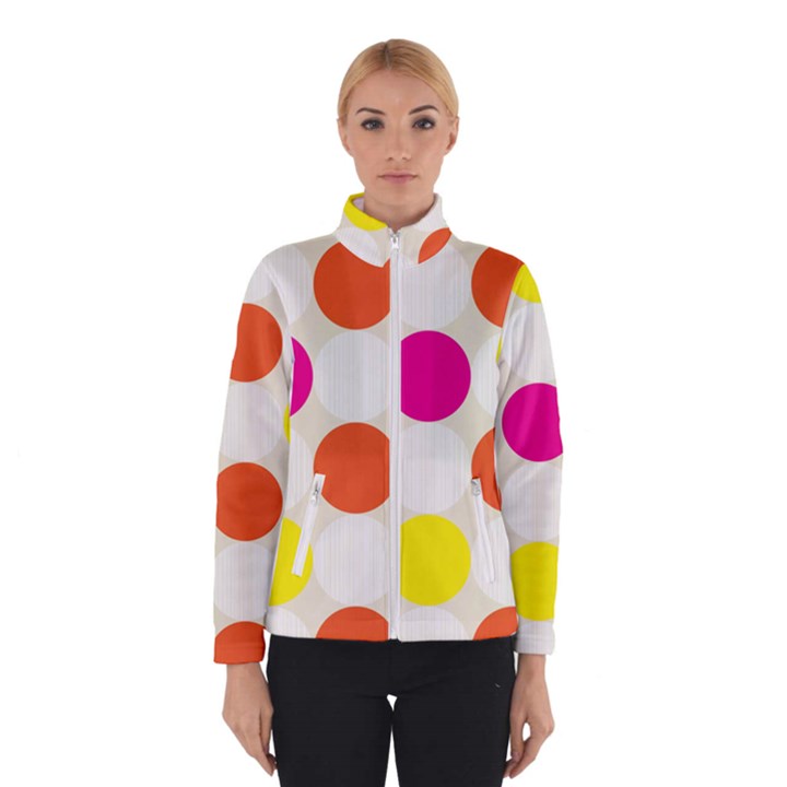 Polka Dots Background Colorful Winterwear