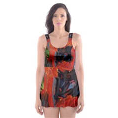 Road To The Mountains Skater Dress Swimsuit