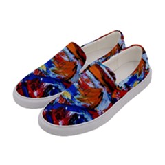 Mixed Feelings Women s Canvas Slip Ons by bestdesignintheworld