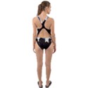 New York City Skyline Building Cut-Out Back One Piece Swimsuit View2