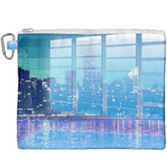 Skyscrapers City Skyscraper Zirkel Canvas Cosmetic Bag (xxxl) by Simbadda