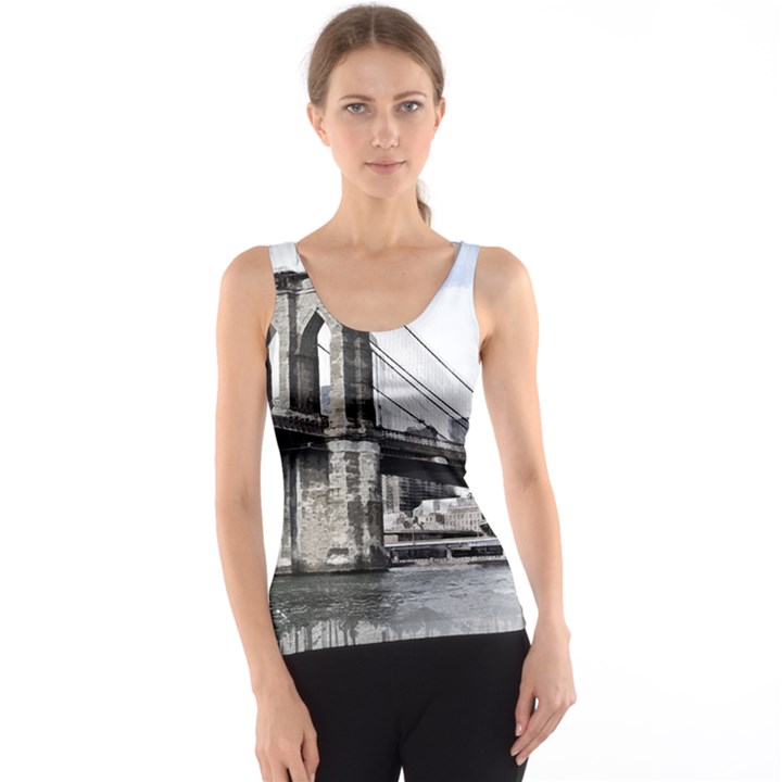 City Skyline Skyline City Cityscape Tank Top