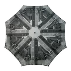 Architecture City Skyscraper Golf Umbrellas by Simbadda