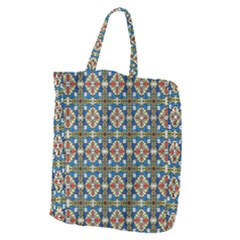 Artwork By Patrick-colorful-42 Giant Grocery Zipper Tote by ArtworkByPatrick