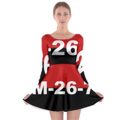 The 26th Of July Movement Flag Long Sleeve Skater Dress by abbeyz71