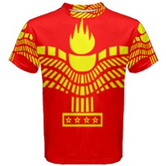 Aramean Syriac Flag Men s Cotton Tee by abbeyz71