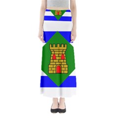 Flag Of Vieques Full Length Maxi Skirt