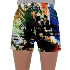 Alaska Industrial Landscape Sleepwear Shorts by bestdesignintheworld