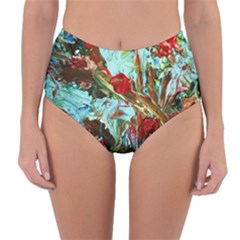 Eden Garden 7 Reversible High-waist Bikini Bottoms by bestdesignintheworld