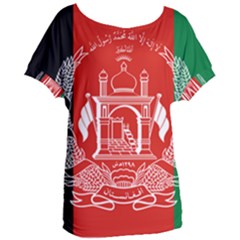 Flag Of Afghanistan Women s Oversized Tee by abbeyz71