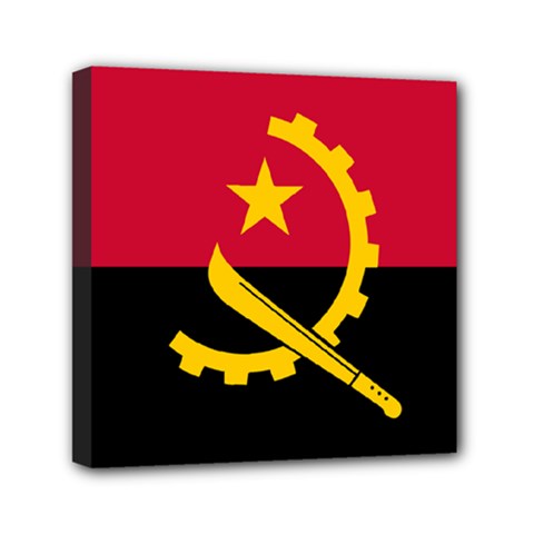 Flag Of Angola Canvas Travel Bag by abbeyz71