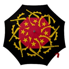 Flag Of Angola Hook Handle Umbrellas (small) by abbeyz71