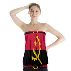 Flag Of Angola Strapless Top by abbeyz71