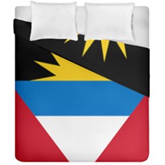 Flag Of Antigua & Barbuda Duvet Cover Double Side (california King Size) by abbeyz71