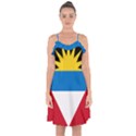 Flag of Antigua & Barbuda Ruffle Detail Chiffon Dress View1