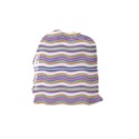 Colorful Wavy Stripes Pattern 7200 Drawstring Pouches (Medium)  View2