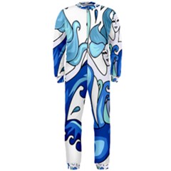 Abstract Colourful Comic Characters OnePiece Jumpsuit (Men) 
