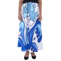 Abstract Colourful Comic Characters Flared Maxi Skirt View1
