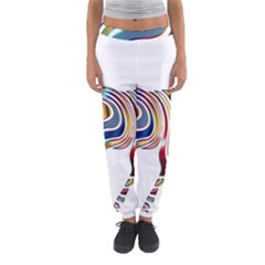 Horse Equine Psychedelic Abstract Women s Jogger Sweatpants