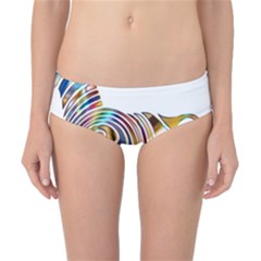 Horse Equine Psychedelic Abstract Classic Bikini Bottoms