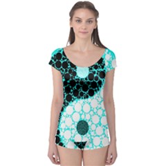 Yin Yang Eastern Asian Philosophy Boyleg Leotard  by Simbadda