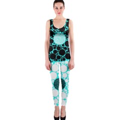 Yin Yang Eastern Asian Philosophy One Piece Catsuit by Simbadda