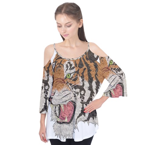 Tiger Tiger Png Lion Animal Flutter Tees by Simbadda