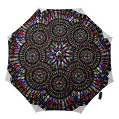 Mandala Decorative Ornamental Hook Handle Umbrellas (large)
