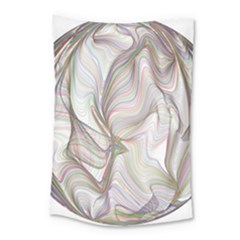 Abstract Geometric Line Art Small Tapestry by Simbadda