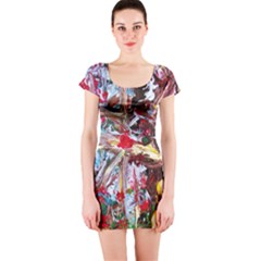 Eden Garden 1 Short Sleeve Bodycon Dress