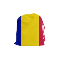 Civil Flag Of Andorra Drawstring Pouches (medium)  by abbeyz71