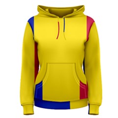 Civil Flag Of Andorra Women s Pullover Hoodie by abbeyz71