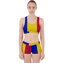 Civil Flag Of Andorra Work It Out Gym Set by abbeyz71