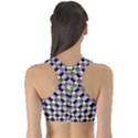 Hypnotic Geometric Pattern Sports Bra View2