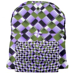 Hypnotic Geometric Pattern Giant Full Print Backpack by dflcprints