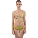 Yellow Rose Wrap Around Bikini Set View1