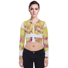 Yellow Rose Bomber Jacket by aumaraspiritart