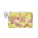 Yellow Rose Canvas Cosmetic Bag (Small) View1