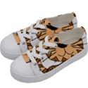 Cats Kittens Animal Cartoon Moving Kids  Low Top Canvas Sneakers View2